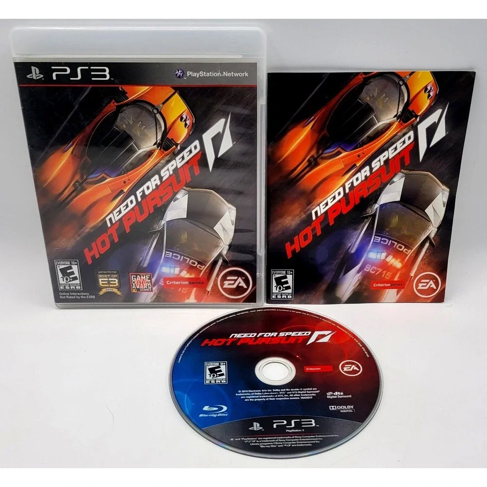 Need for Speed Hot Pursuit‎ Sony PlayStation 3 PS3 CIB COMPLETE IN BOX